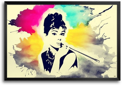 74% OFF on Audrey Hepburn Pop Art Fp00004049 Framed Photographic Paper