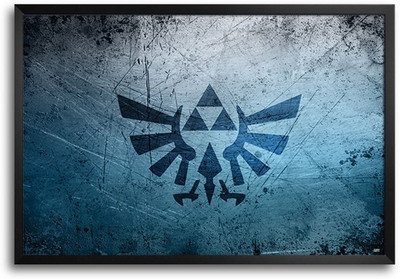 53% OFF on Legend Of Zelda Fp00003558 Framed Photographic Paper