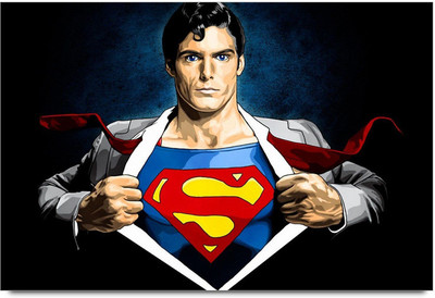 53% OFF on Superman Artistic Poster Paper Print 53% OFF on Superman Artistic Poster Paper Print