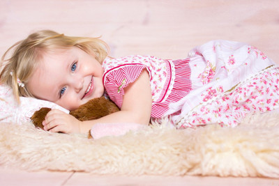 50% OFF on Cute Baby Girl Poster Paper Print