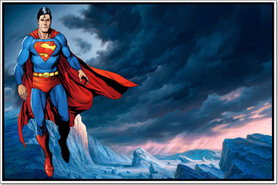 58% OFF on Superman Poster Paper Print 58% OFF on Superman Poster Paper Print