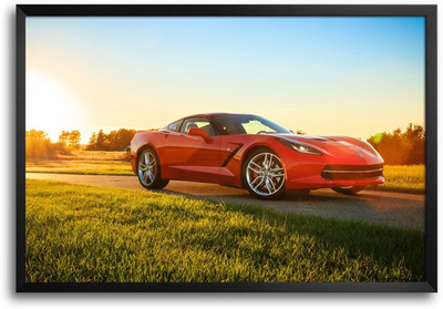 46% OFF on ShopMantra Fast Red Car Laminated Frame Poster Paper Print 46% OFF on ShopMantra Fast Red Car Laminated Frame Poster Paper Print