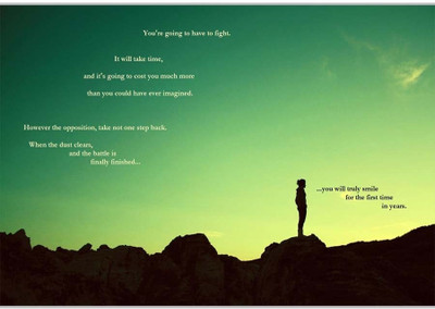 37% OFF on You Will Truly Smile Poster (18 x 12 Inches) by Shopkeeda Paper Print