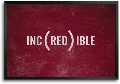 50% OFF on Incredible Minimal Design Laminated Framed Paper Print 50% OFF on Incredible Minimal Design Laminated Framed Paper Print