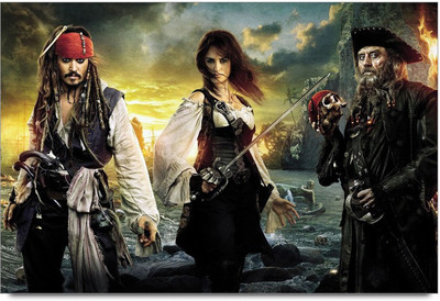 75% OFF on Pirates Of The Caribbean 5 Paper Print