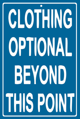 37% OFF on Clothing Optional Paper Print 37% OFF on Clothing Optional Paper Print