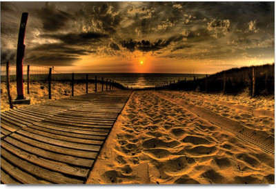 75% OFF on Amy Nature Sand 3D Poster