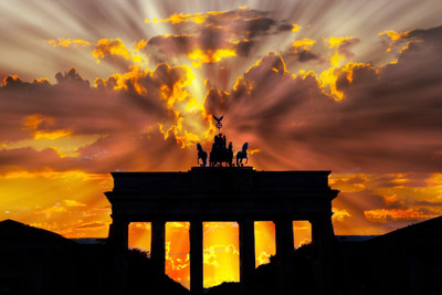 31% OFF on Brandenburg Gate Paper Print