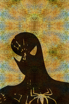 35% OFF on Spiderman Illustration Art Paper Print