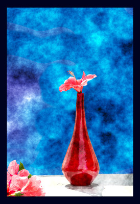 50% OFF on Hibiscus in Canvas Art