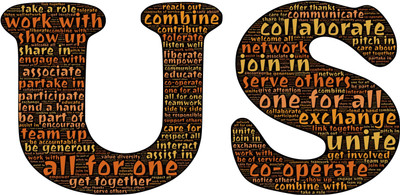 30% OFF on Us Word Art Paper Print 30% OFF on Us Word Art Paper Print