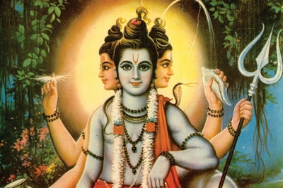 70% OFF on Lord Dattatreya Poster131041 Photographic Paper