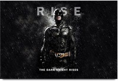 62% OFF on Batman Rise Paper Print