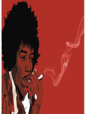 37% OFF on Smoking Gangster Poster (12 x 18 Inches) by Shopkeeda Paper Print