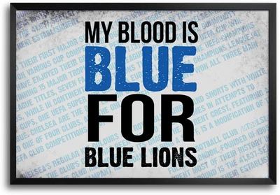 46% OFF on ShopMantra Chelsea Football Club Blue Lion Quote Laminated Frame Poster Paper Print 46% OFF on ShopMantra Chelsea Football Club Blue Lion Quote Laminated Frame Poster Paper Print