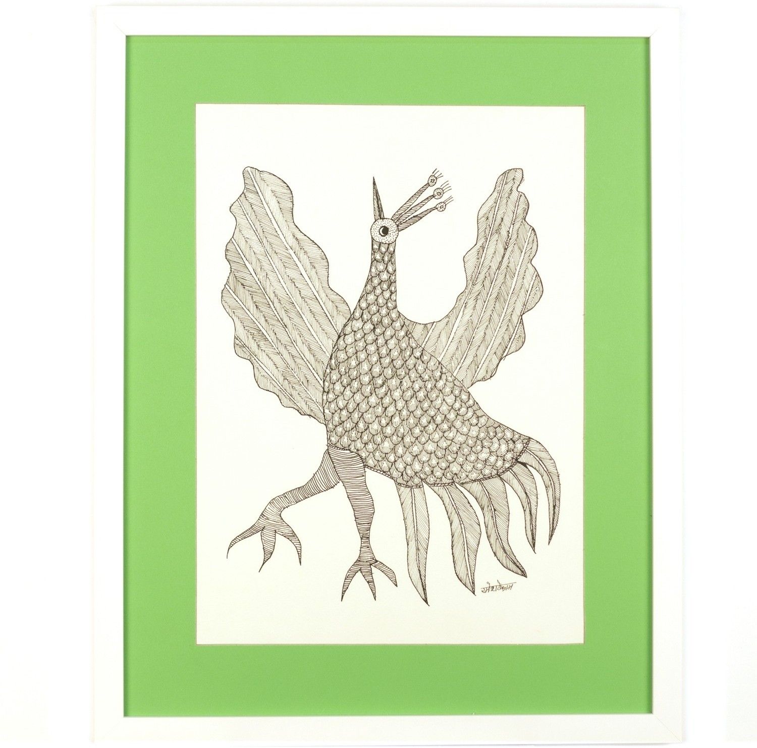 Black & White Peacock Canvas Art Black & White Peacock Canvas Art