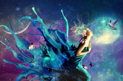 62% OFF on Girl Painting Art Poster Photographic Paper