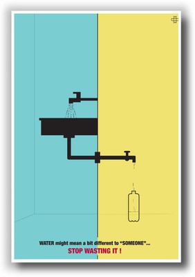 27% OFF on Save Water Poster Paper Print 27% OFF on Save Water Poster Paper Print