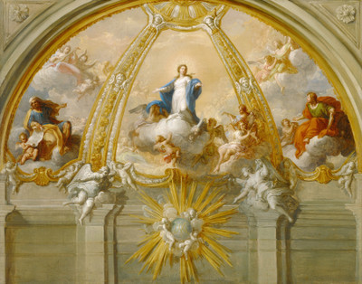 14% OFF on Immaculate Conception By Placido Costanzi Italian Roman Fine Art Print