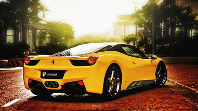 43% OFF on Car Ferrari Yellow Paper Print 43% OFF on Car Ferrari Yellow Paper Print