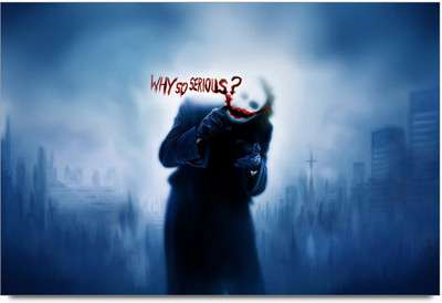 64% OFF on Joker, Why So Serious Paper Print