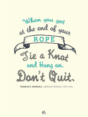 42% OFF on Hang on. Don?t Quit Poster Paper Print 42% OFF on Hang on. Don?t Quit Poster Paper Print