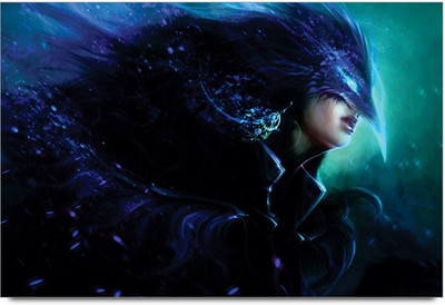 34% OFF on Amy Abstract Fantasy Eagle Girl Paper Print 34% OFF on Amy Abstract Fantasy Eagle Girl Paper Print