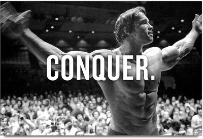 53% OFF on Conquer By Arnold Minimal Laminated Poster Paper Print 53% OFF on Conquer By Arnold Minimal Laminated Poster Paper Print