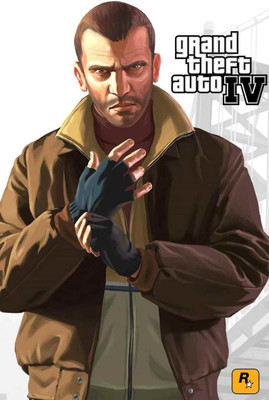 48% OFF on Grand Theft Auto 4 24x36 Inch Large Poster - Da Vinci Posters Photographic Paper