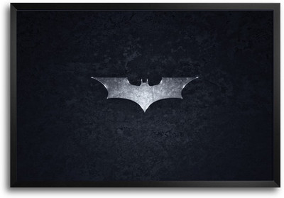 46% OFF on ShopMantra Batman Bat Dark Knight Rises Laminated Frame Poster Paper Print