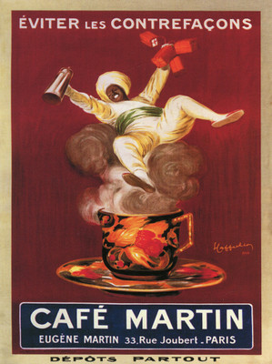 55% OFF on Cafe Martin Fine Art Print
