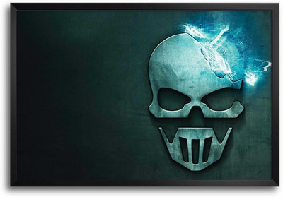 46% OFF on Metal Skull Mask Laminated Framed Paper Print 46% OFF on Metal Skull Mask Laminated Framed Paper Print