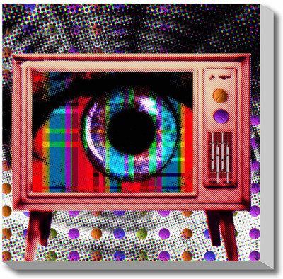 The Eye of Deception Canvas Art