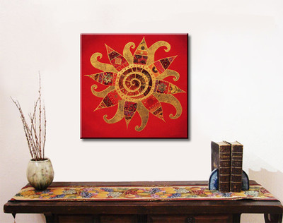 55% OFF on Tribal Art Print Canvas Art