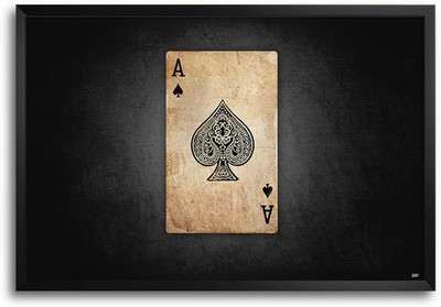 74% OFF on Ace Of Spades Fp00003567 Framed Photographic Paper