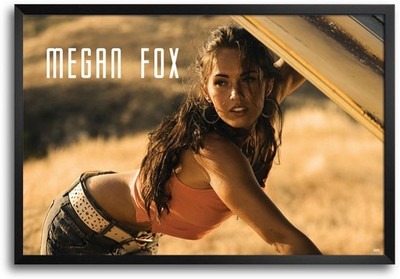 74% OFF on Megan Fox Hot Fp00003999 Framed Photographic Paper