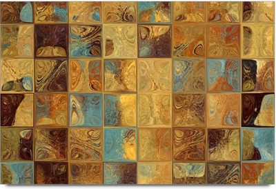 53% OFF on Abstract Modern Artwork Laminated Poster Paper Print