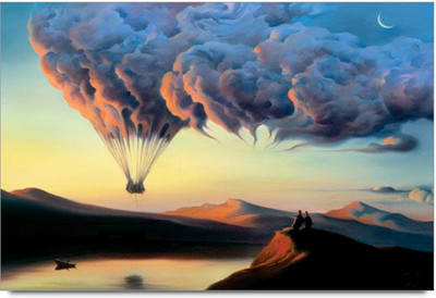 75% OFF on Amy Clouds Beauty 3D Poster