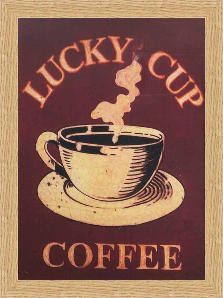 52% OFF on Lucky Cup coffee Framed Poster Fine Art Print 52% OFF on Lucky Cup coffee Framed Poster Fine Art Print