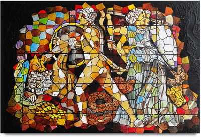 34% OFF on Amy Blowing Glass Canvas Painting 3D Poster 34% OFF on Amy Blowing Glass Canvas Painting 3D Poster