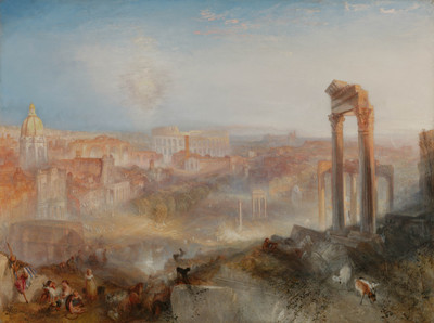 7% OFF on Modern Rome Campo Vaccino By Joseph Mallord William Turner British Fine Art Print