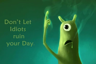 62% OFF on Don?T Let Idiots Ruin Your Day Poster Photographic Paper