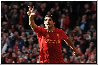 50% OFF on Luis Suarez Poster Paper Print