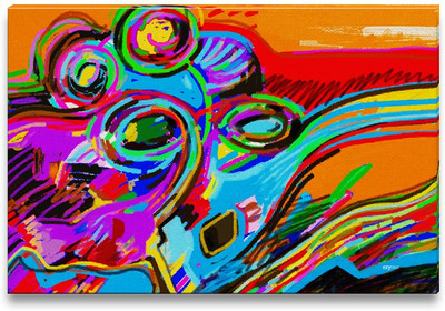 46% OFF on Abstract Canvas Art