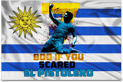 53% OFF on Shopmantra Luis Alberto Su?Rez D?Az Uruguay Football Poster Paper Print