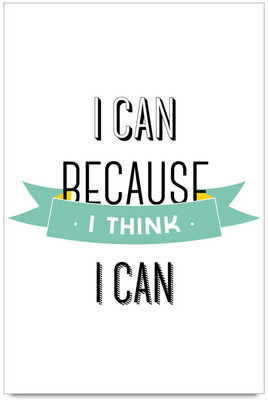 58% OFF on I Can Motivational Poster Paper Print 58% OFF on I Can Motivational Poster Paper Print