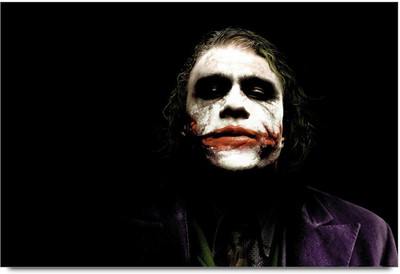 62% OFF on Joker On Serious View Paper Print