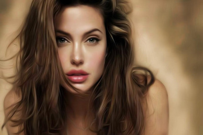 62% OFF on Angelina Jolie Poster Photographic Paper