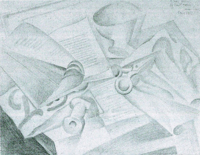 8% OFF on The Book #3 by Juan Gris Canvas Art