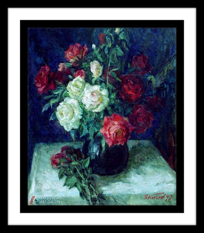 33% OFF on Decorative Flower Vase Fine Art Print